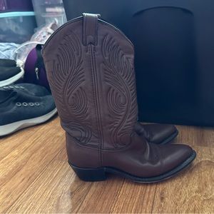 Abilene cowboy boots leather 7.5